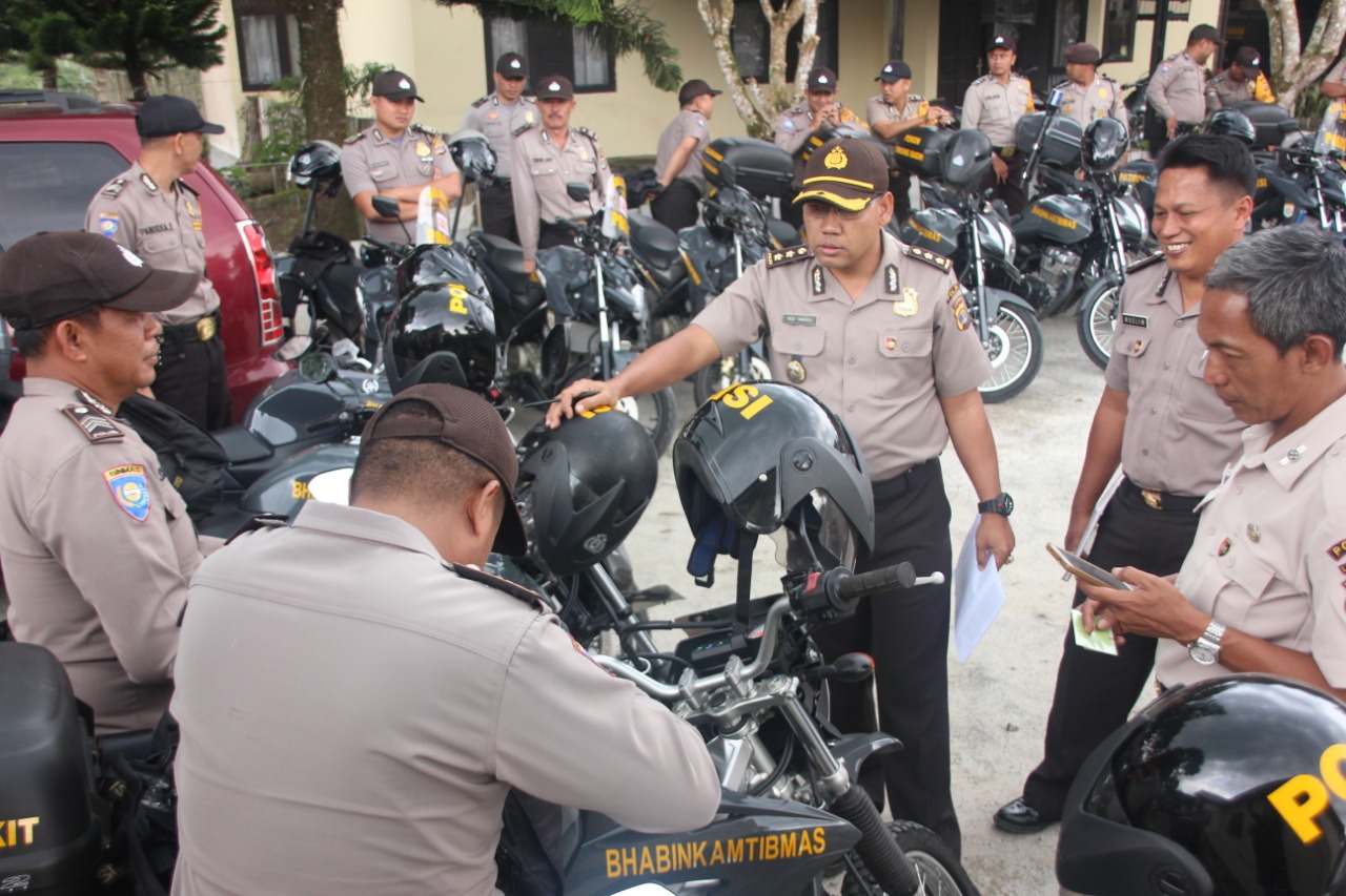 Polda Lampung Periksa Sarpras Polres Lambar