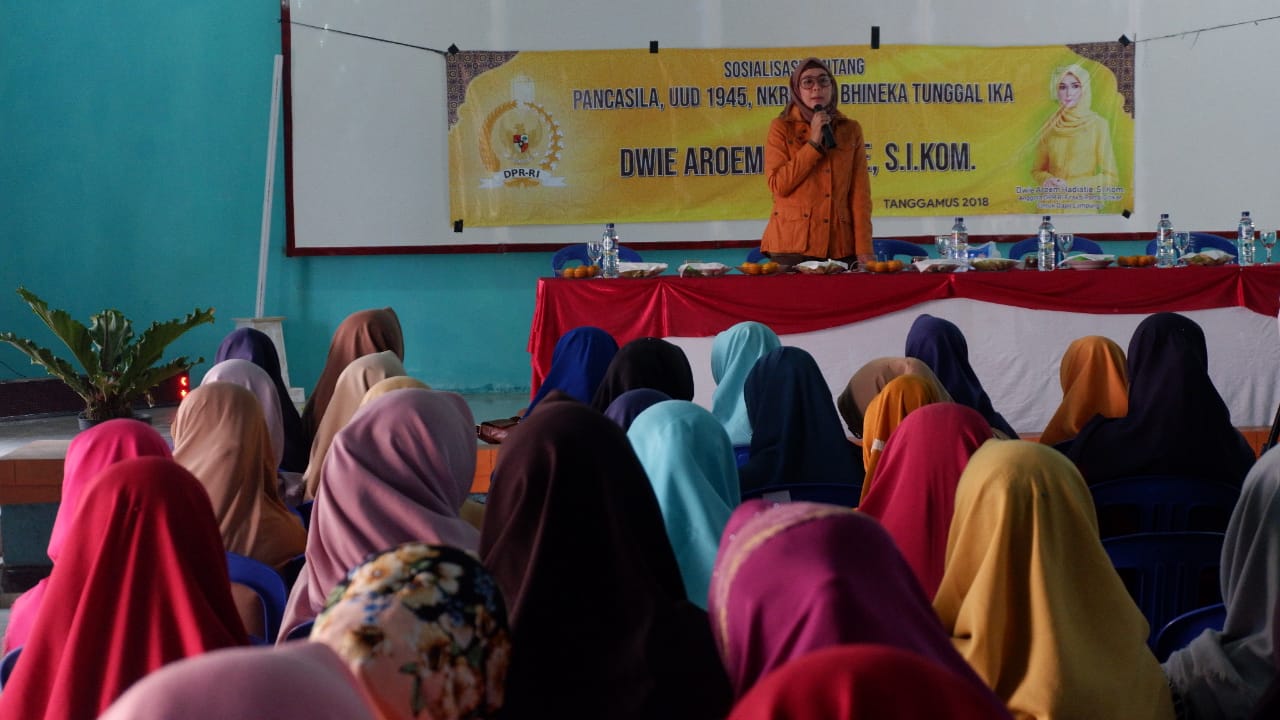 Dwie Aroem Ajak Generasi Milenial Amalkan Pancasila