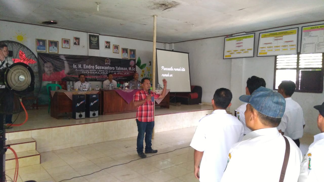 Anggota DPR RI Sosialisasi 4 Pilar Kebangsaan di Pesawaran