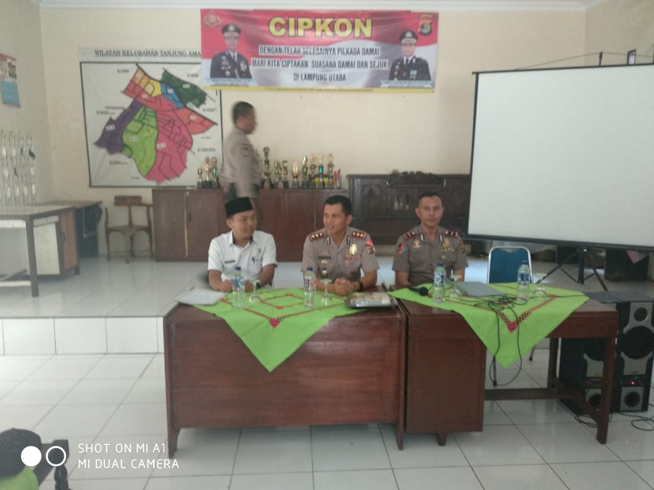 Gelar Cipkon, Polres Lampura Jaga Kondusifitas Wilayah