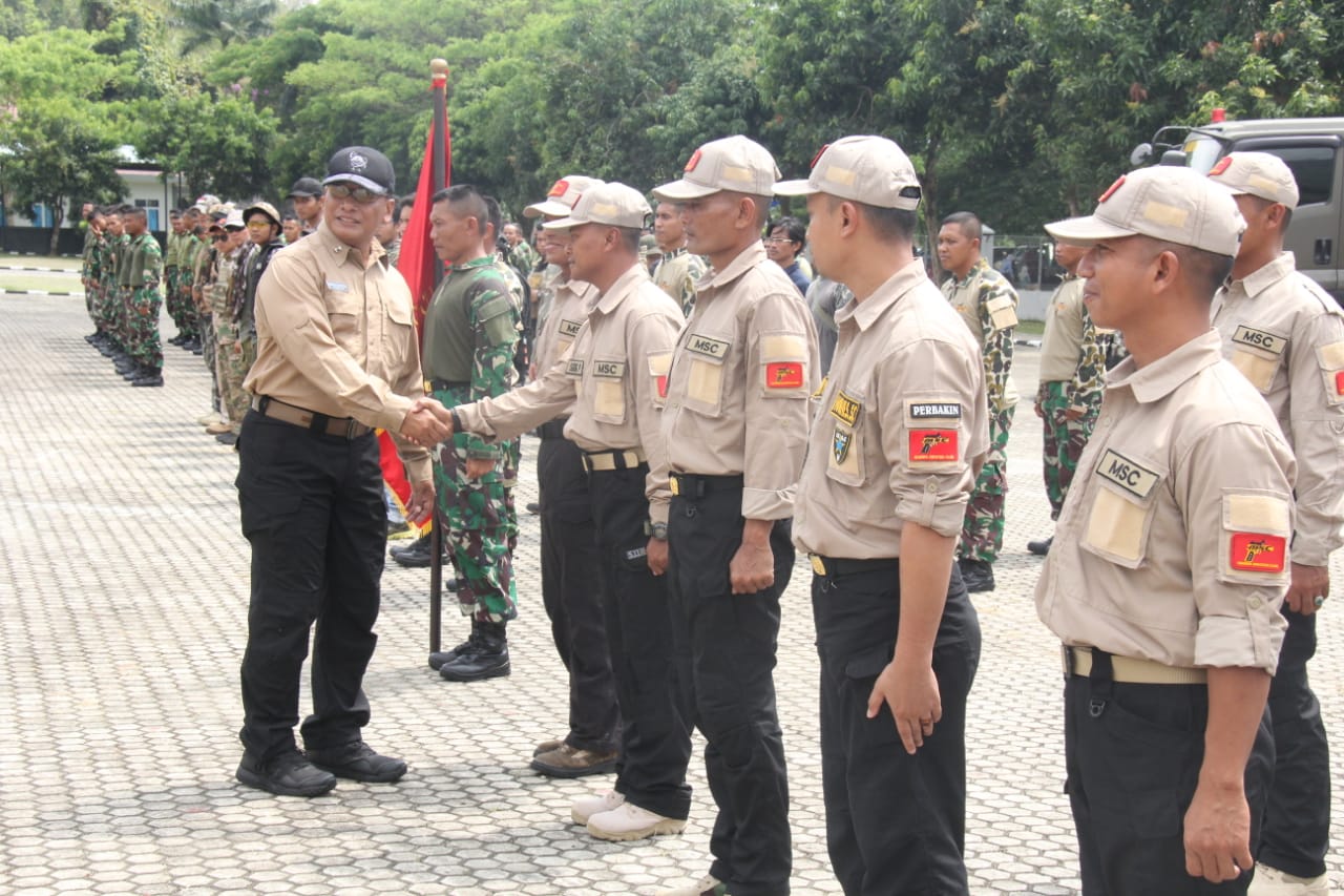Pengurus Marines Shooting Club Lampung Dikukuhkan