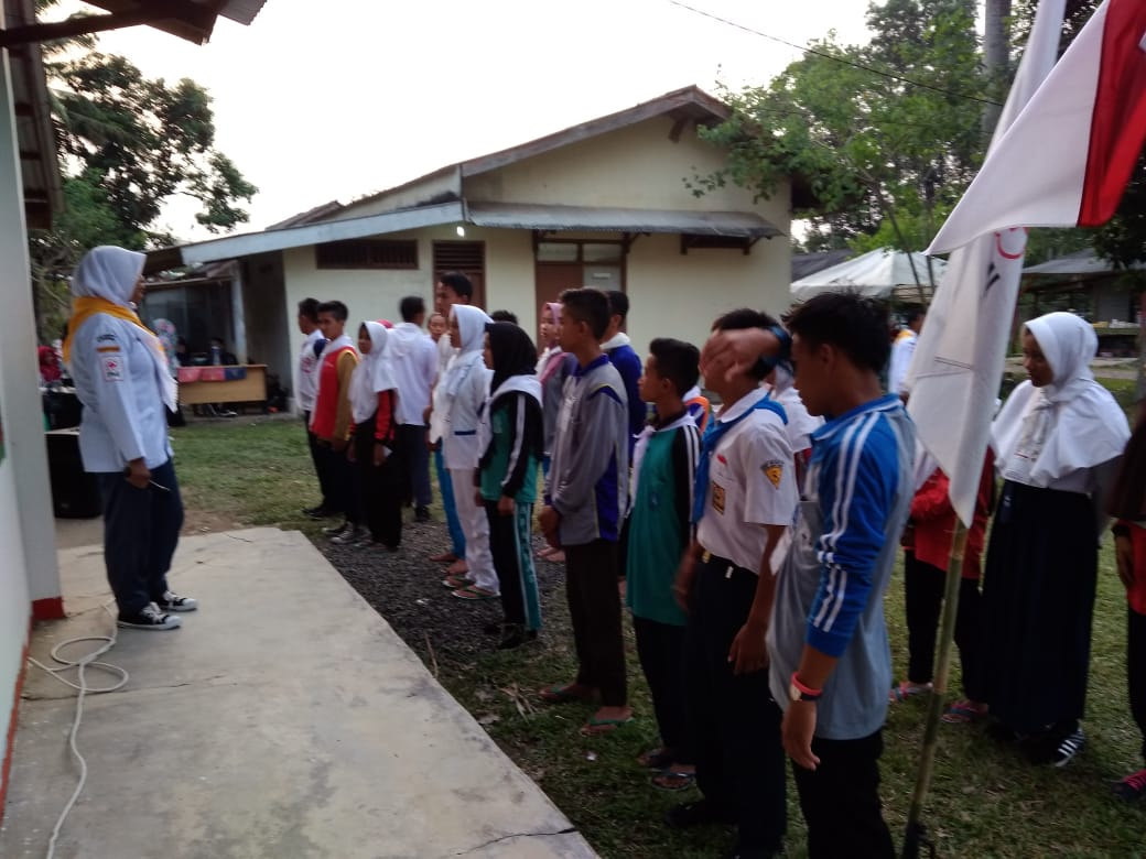 PMI Tubaba Gelar Latihan Dasar Bagi PMR Tingkat Wira dan Madya
