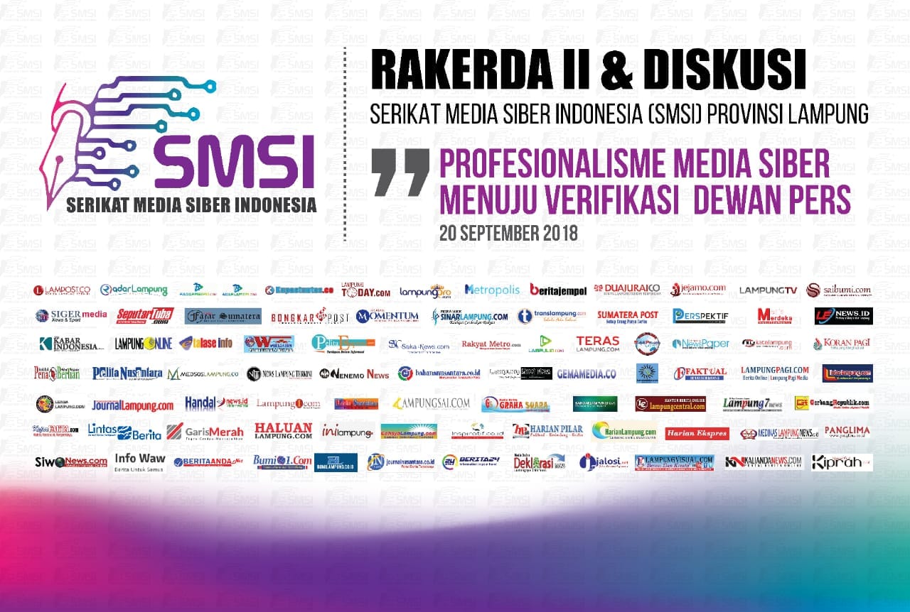 SMSI Lampung Gelar Rapat Kerja Perkuat Profesional Media Siber