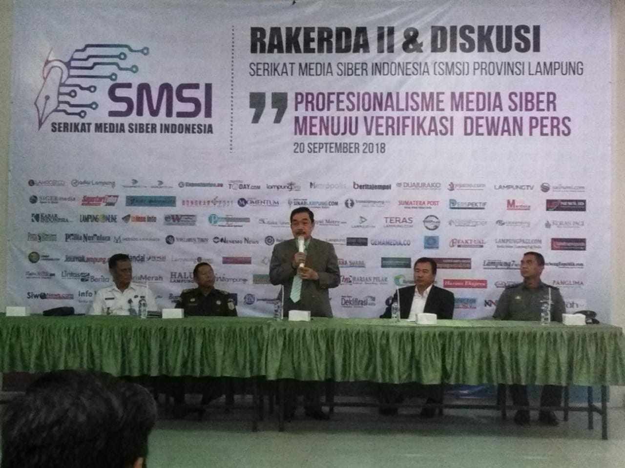 Ketua BNM RI Apresiasi Rakerda II SMSI Lampung