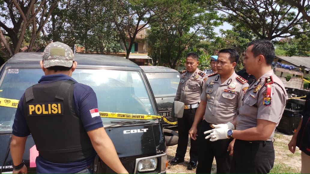 Polres Tanggamus “Gulung” Sindikat Pencurian Mobil Pick-up