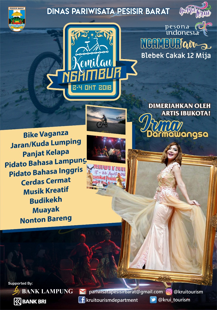 Kemilau Ngambur Promposikan Pariwisata Pesisir Barat