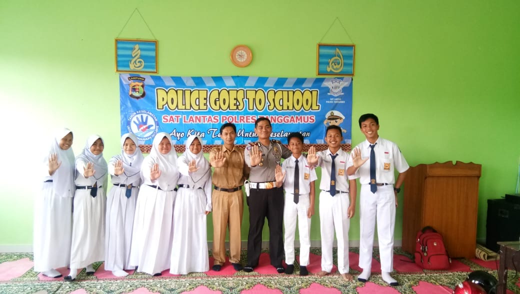 Polres Tanggamus Sosialisasikan Peraturan Lalu Lintas