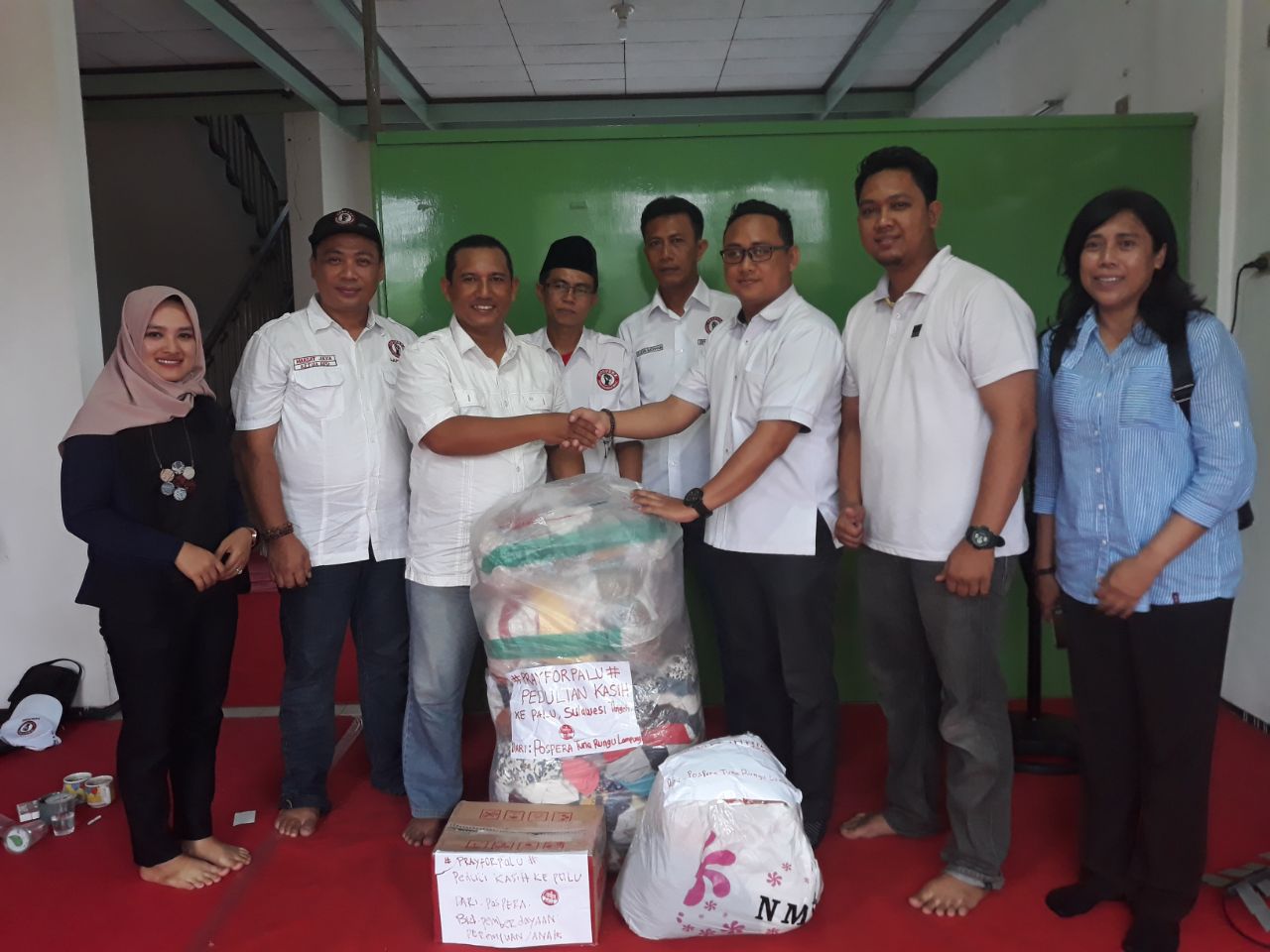 Pospera Lampung Galang Dana Bantuan Untuk Palu dan Donggala