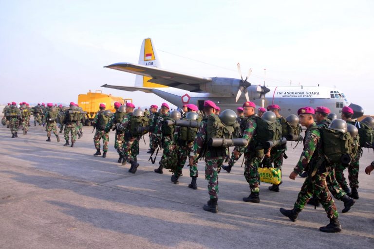 Pasmar 2 KORPS Marinir Kirim Prajurit Lagi untuk Bantu Korban Gempa dan Tsunami Sulteng