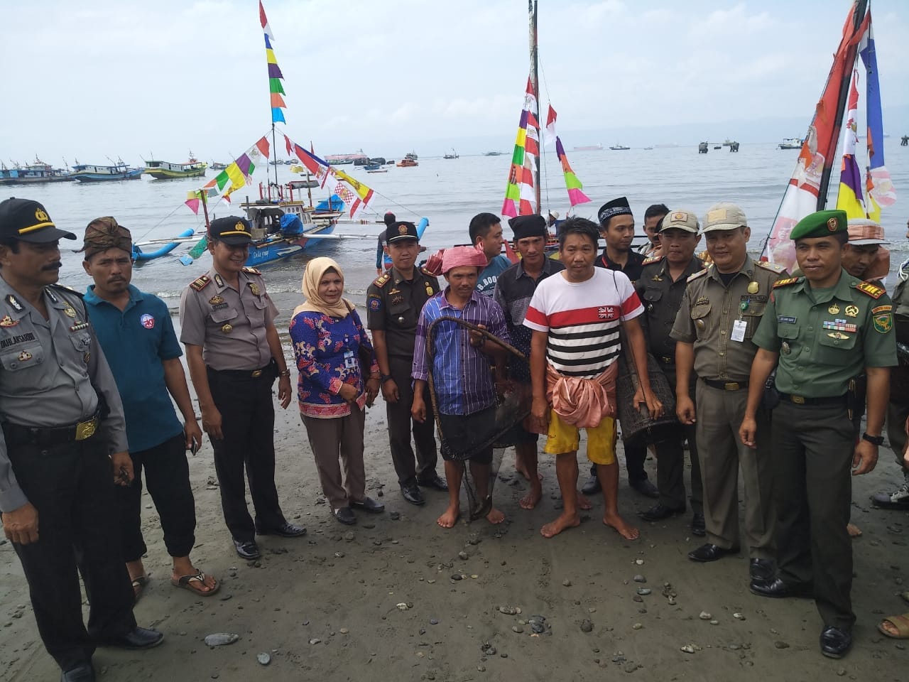 Dinas Kebudayaan dan Pariwisata Tanggamus Helat Pesta Laut Melawai