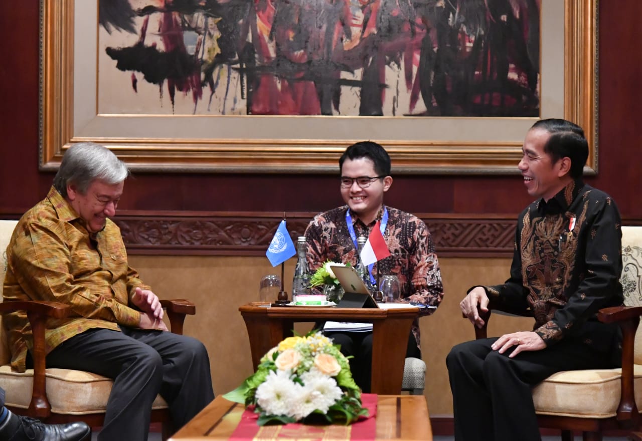 Hari Kedua di Bali, Presiden Bertemu Sekjen PBB hingga Hadiri ASEAN Leaders Gathering