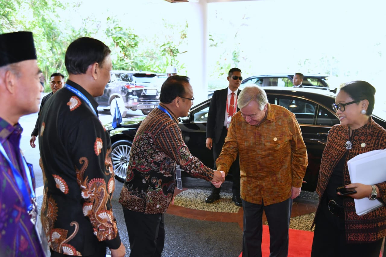 Sekjen PBB Puji Penanganan Bencana di Sulteng dan Lombok Saat Bertemu Presiden