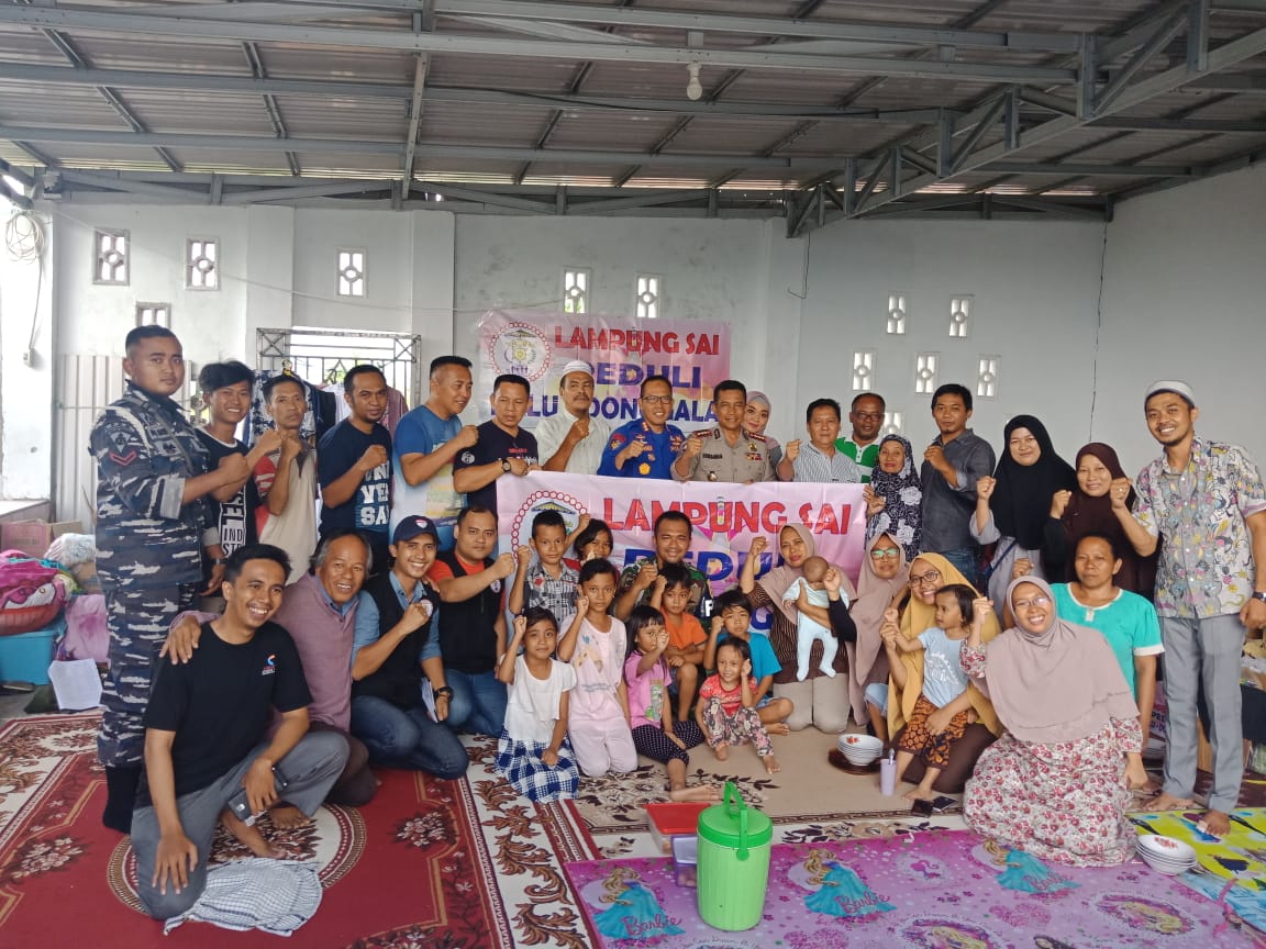 DPP Lampungsai Peduli Salurkan Bantuan ke Palu Donggala