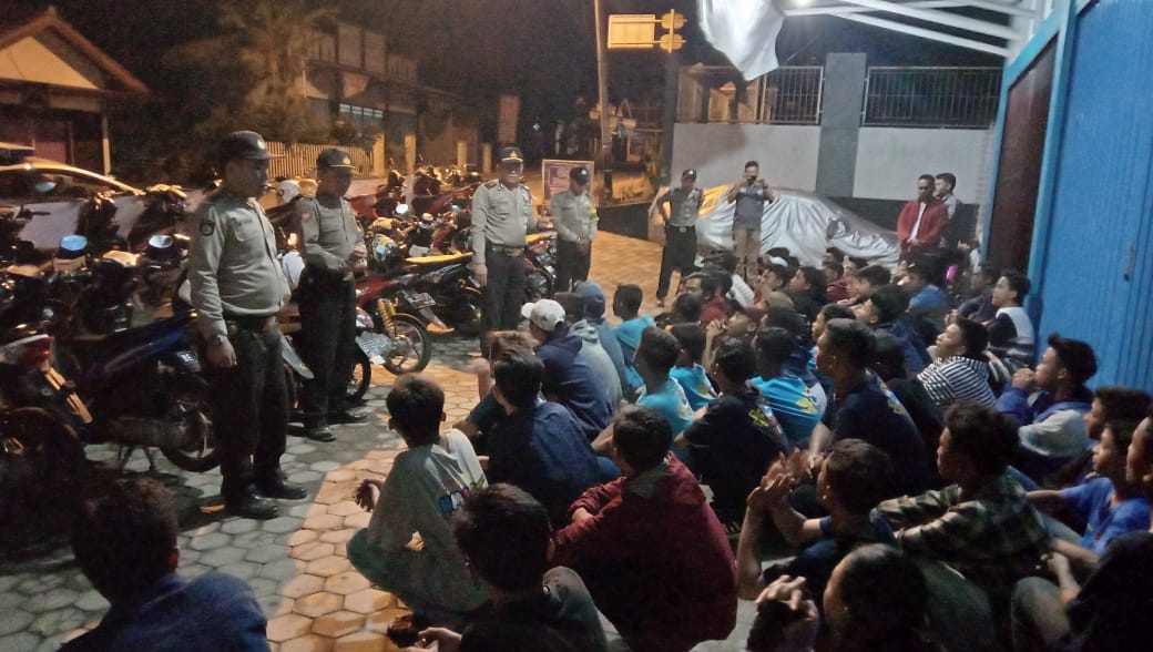 Kapolsek Talang Padang Ajak Komunitas Motor Tidak Ganggu Kamtibmas