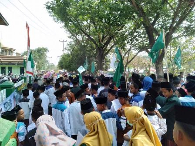 Semarak Peringatan Hari Santri Nasional di Kota Metro