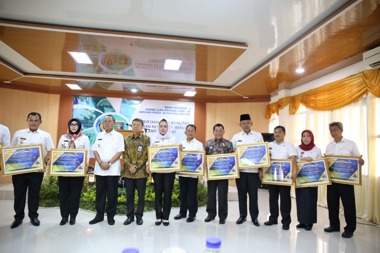Pemprov Lampung 12 Daerah Lampung Lainnya Kembali Peroleh Opini Keuangan WTP dari BPK