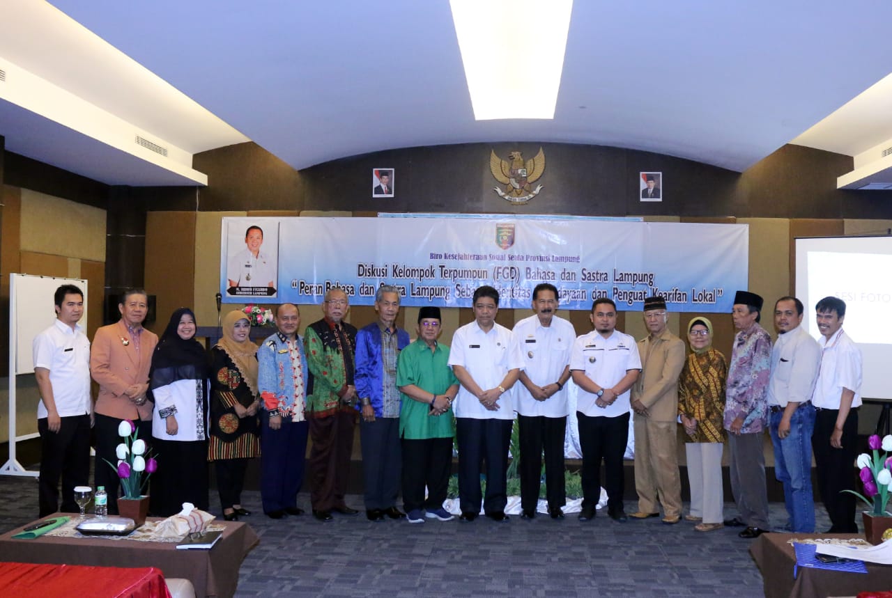Pemprov Lampung Berkomitmen Membina dan Mengembangkan Bahasa dan Aksara Lampung