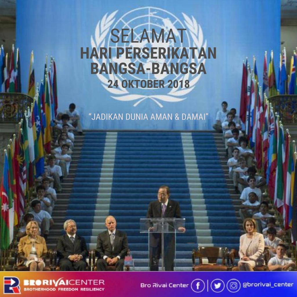 Bro Rivai : Transformasi PBB dalam Pembangunan Perdamaian