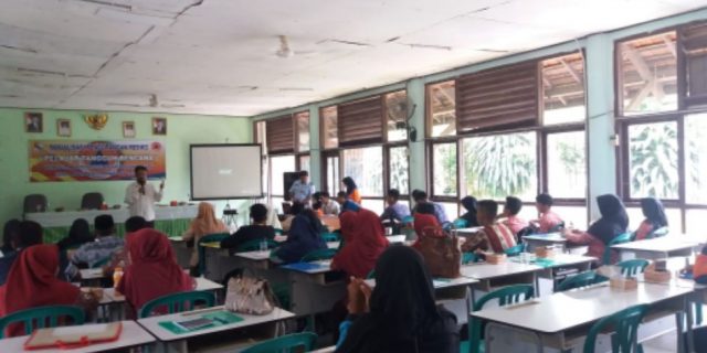 BPBD Tubaba Sosialisasi Cegah Bencana Alam Sejak Dini Kepada Pelajar