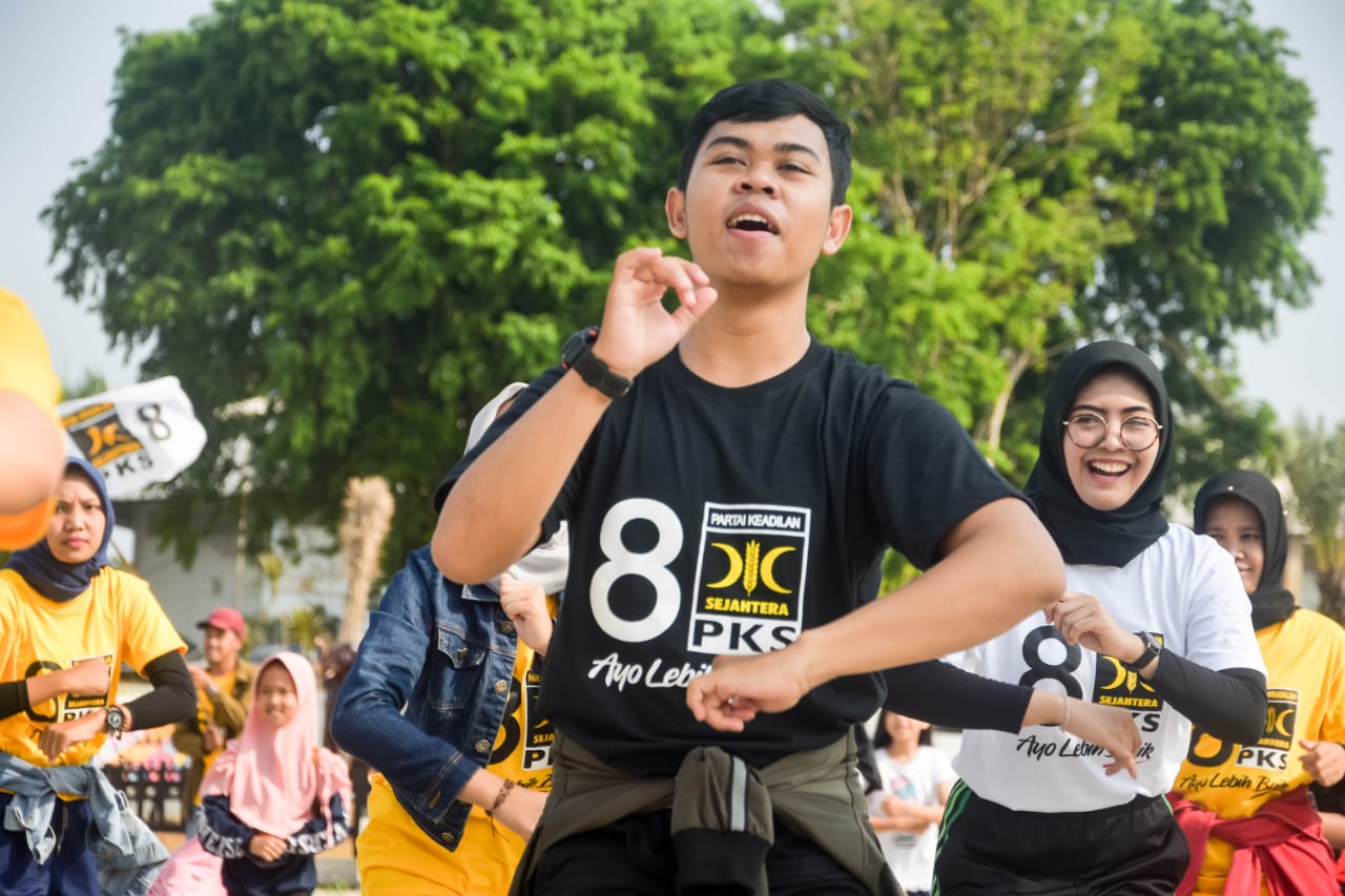 Hari Sumpah Pemuda, Anak Muda PKS Gebrak dengan Flashmob