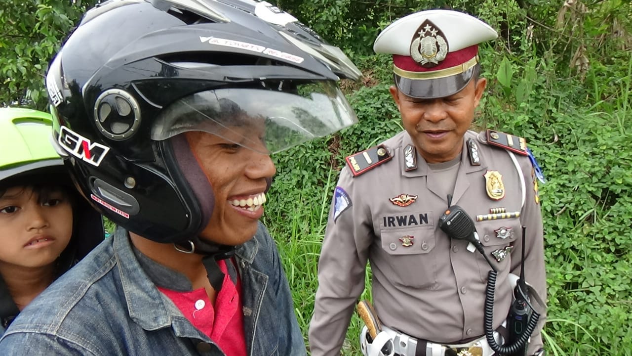 Lantas Tanggamus Mulai Rajia Kendaraan di Pringsewu