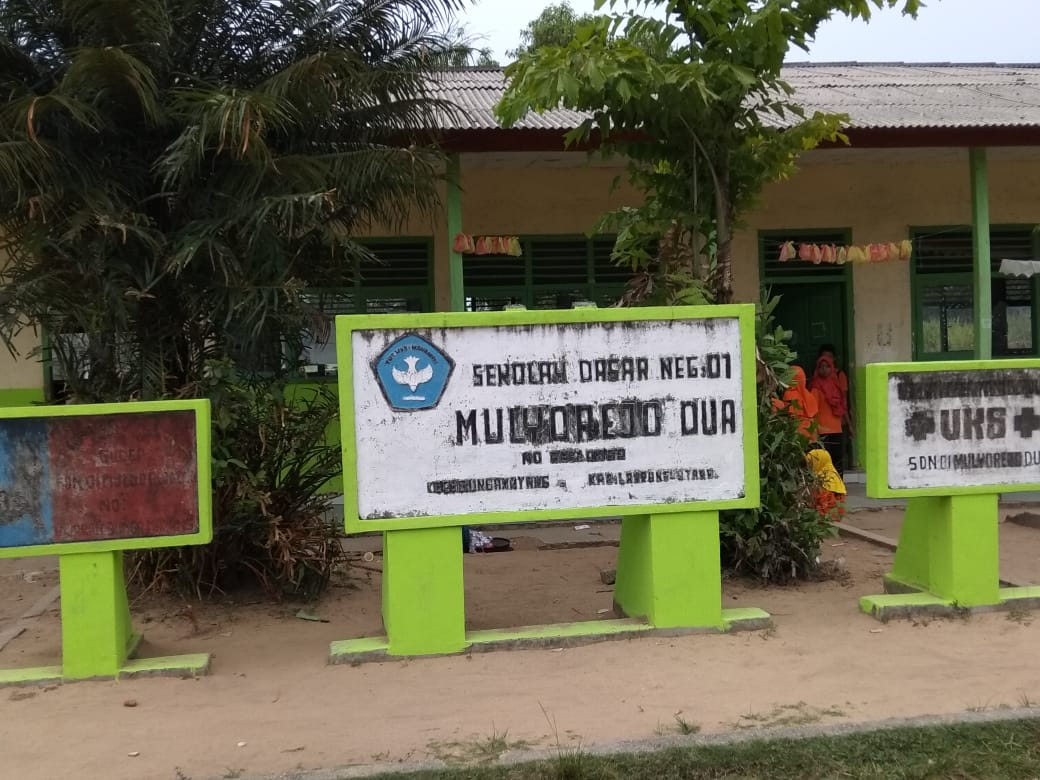 Bak Kolam Ikan, SDN 1 Mulyorejo II Butuh Sentuhan Perbaikan