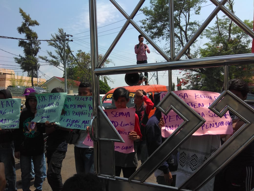 LSM Geram Dukung KPK Usut Penyimpangan Proyek Pembangunan di Lampung