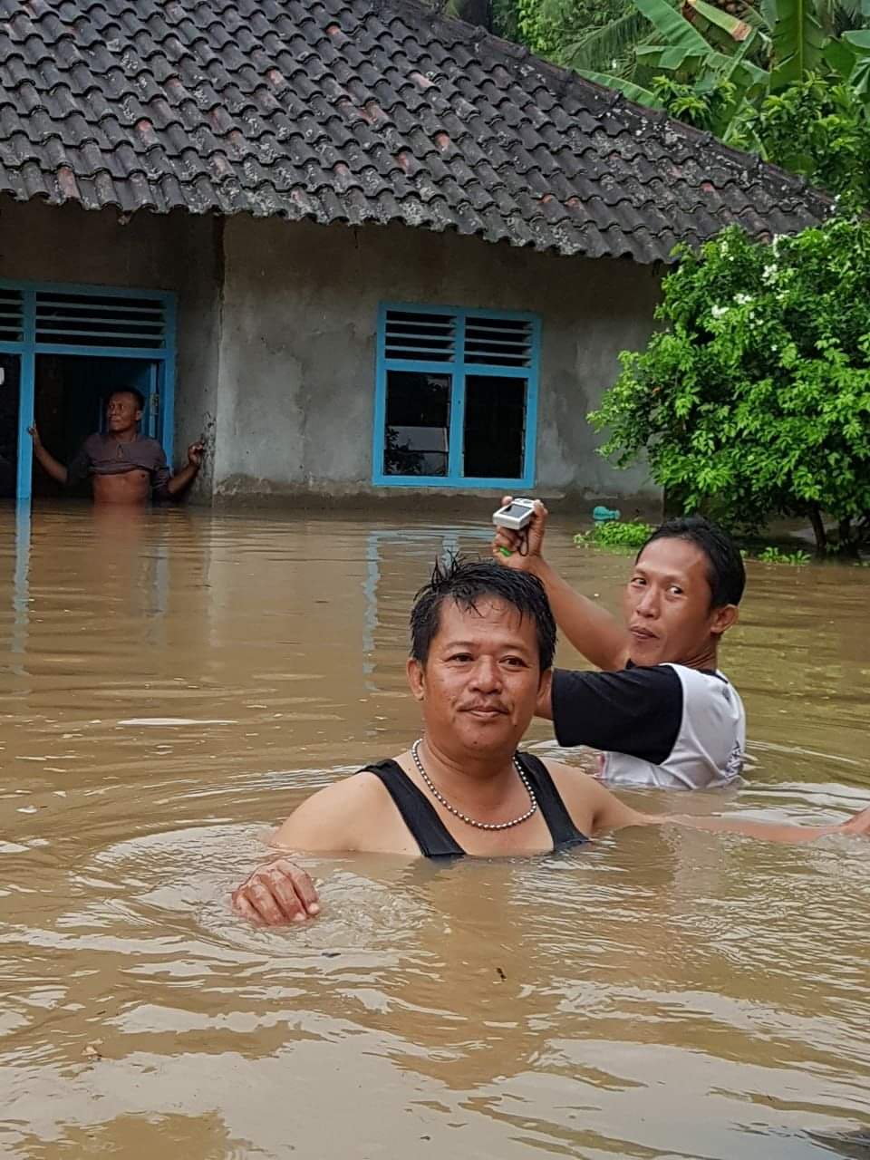 Hujan Lebat, Wonosobo Tergenang Banjir Petani Pepaya Dan Sawah Terancam