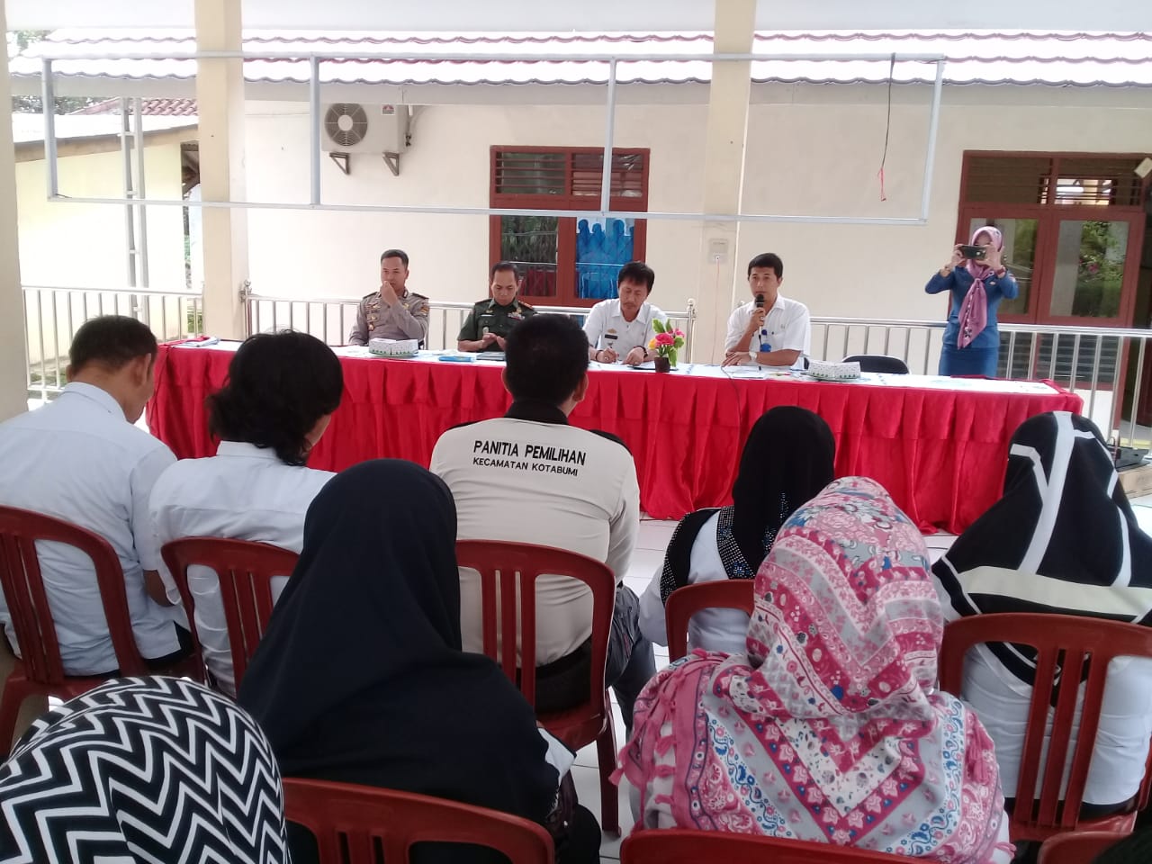 Rakor Kecamatan Kotabumi, Warga Diminta Proaktif Antisipasi Kabar Hoax