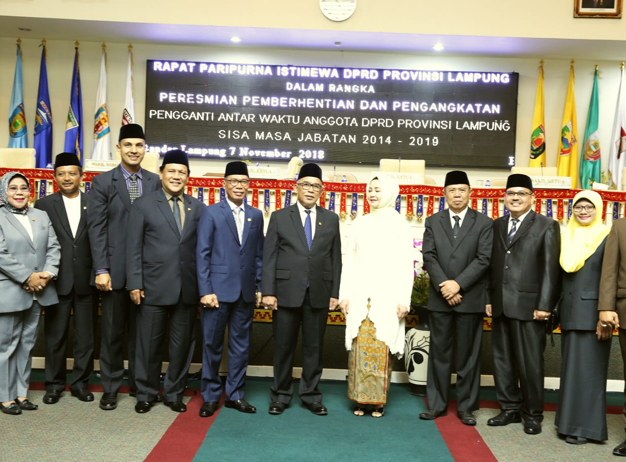 Wagub Bachtiar Basri Hadiri Pelantikan Anggota DPRD PAW Indra S. Ismail