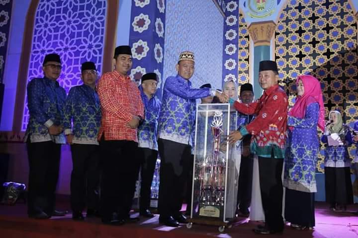 Kecamatan Pringsewu Geser Ambarawa Sebagai Juara Umum MTQ ke 7 Kabupaten Pringsewu