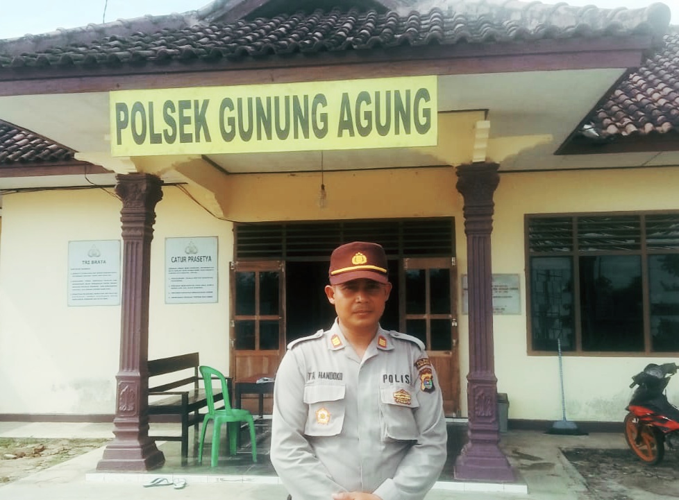 Kapolsek Gunung Agung Ajak Warga Aktif Jaga Kamtibmas