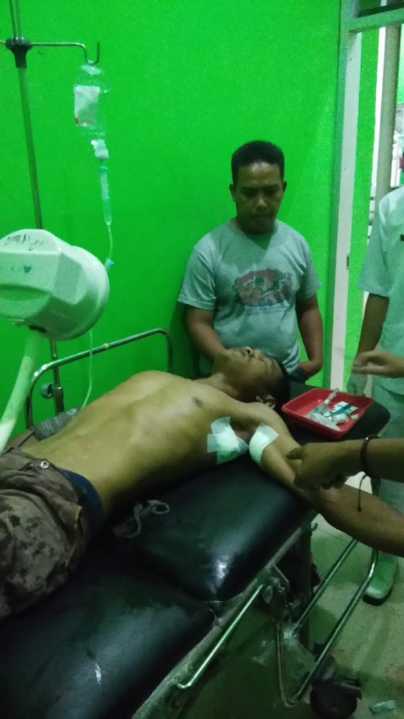 Pasal Daun Singkong, Oknum ASN Puskesmas Abung Timur Tusuk Warga Dengan Pisau Garpu