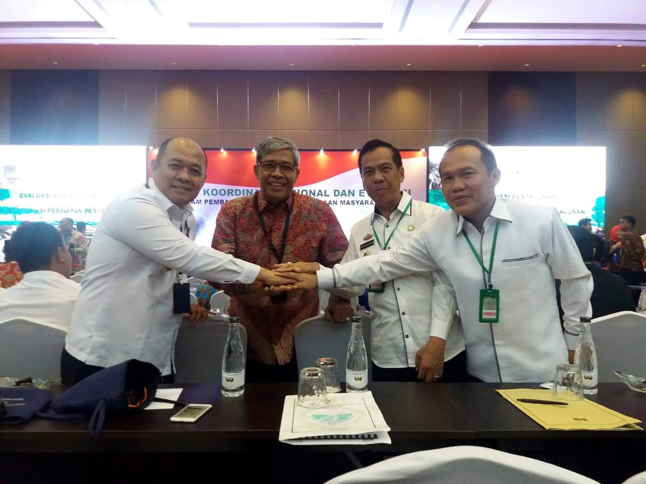 Bupati Lamteng Hadiri Rakornas Program Pembangunan dan Pemberdayaan Masyarakat Desa