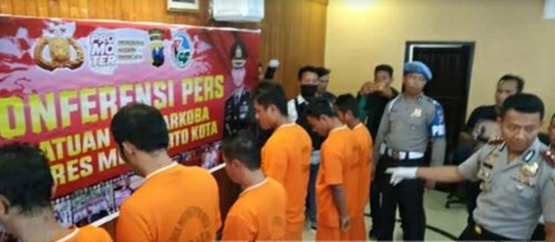 Satnarkoba Polres Mojokerto Ungkap Modus Baru Penyimpanan Narkoba Jenis Double L