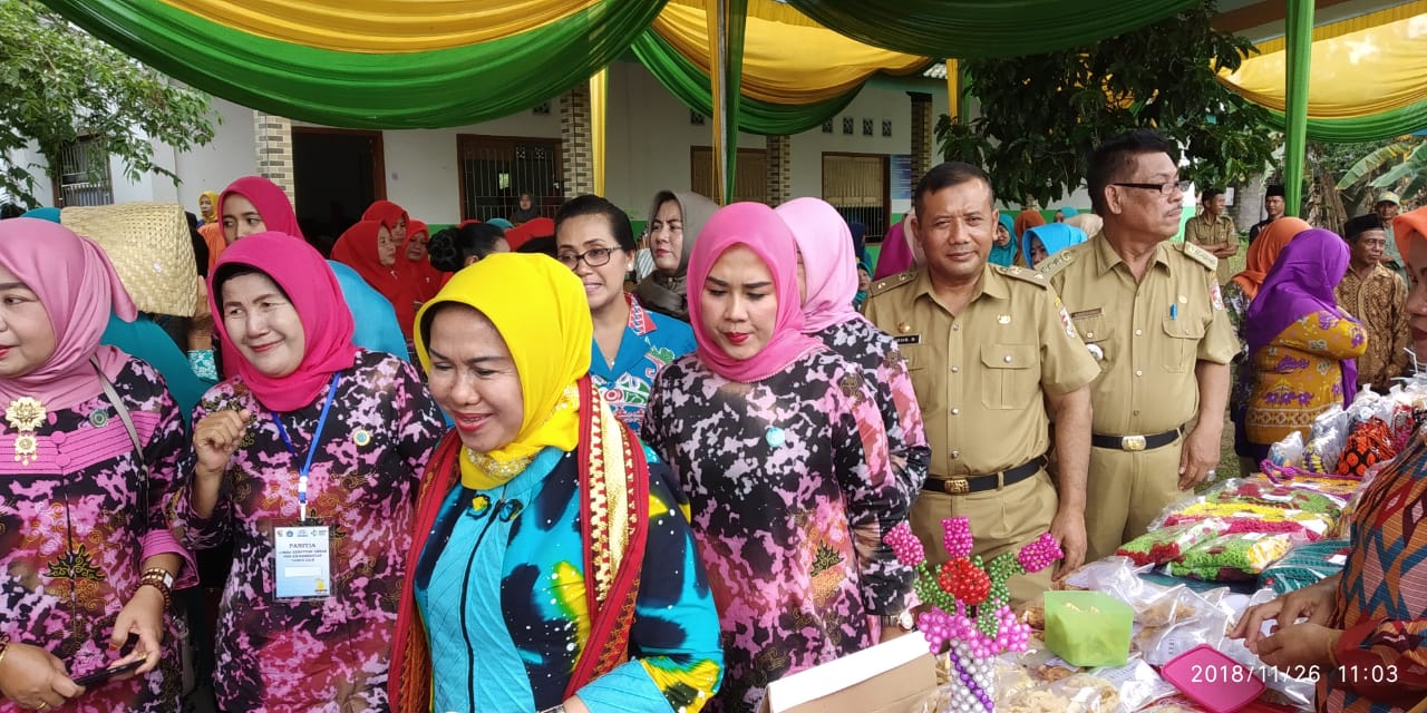Lomba Kesrak PKK-KB Tingkat Provinsi Lampung Tahun 2018 Dilaksanakan di Tiyuh Tunas Asri