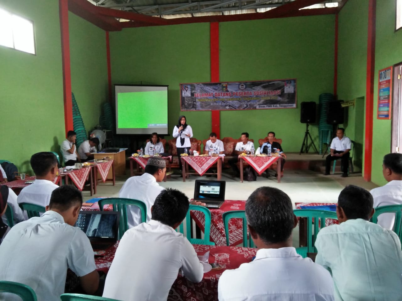 Dinas PMD Tanggamus Sosialisasi Penguatan LPM