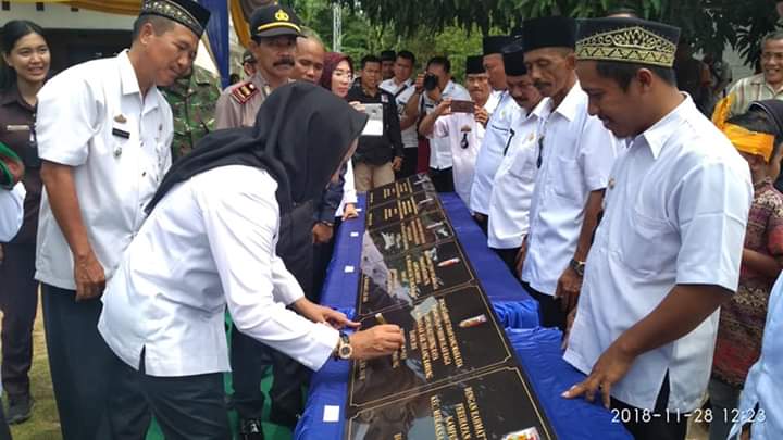 Winarti Kunjungi Kecamatan Meraksa Aji dan Banjar Agung