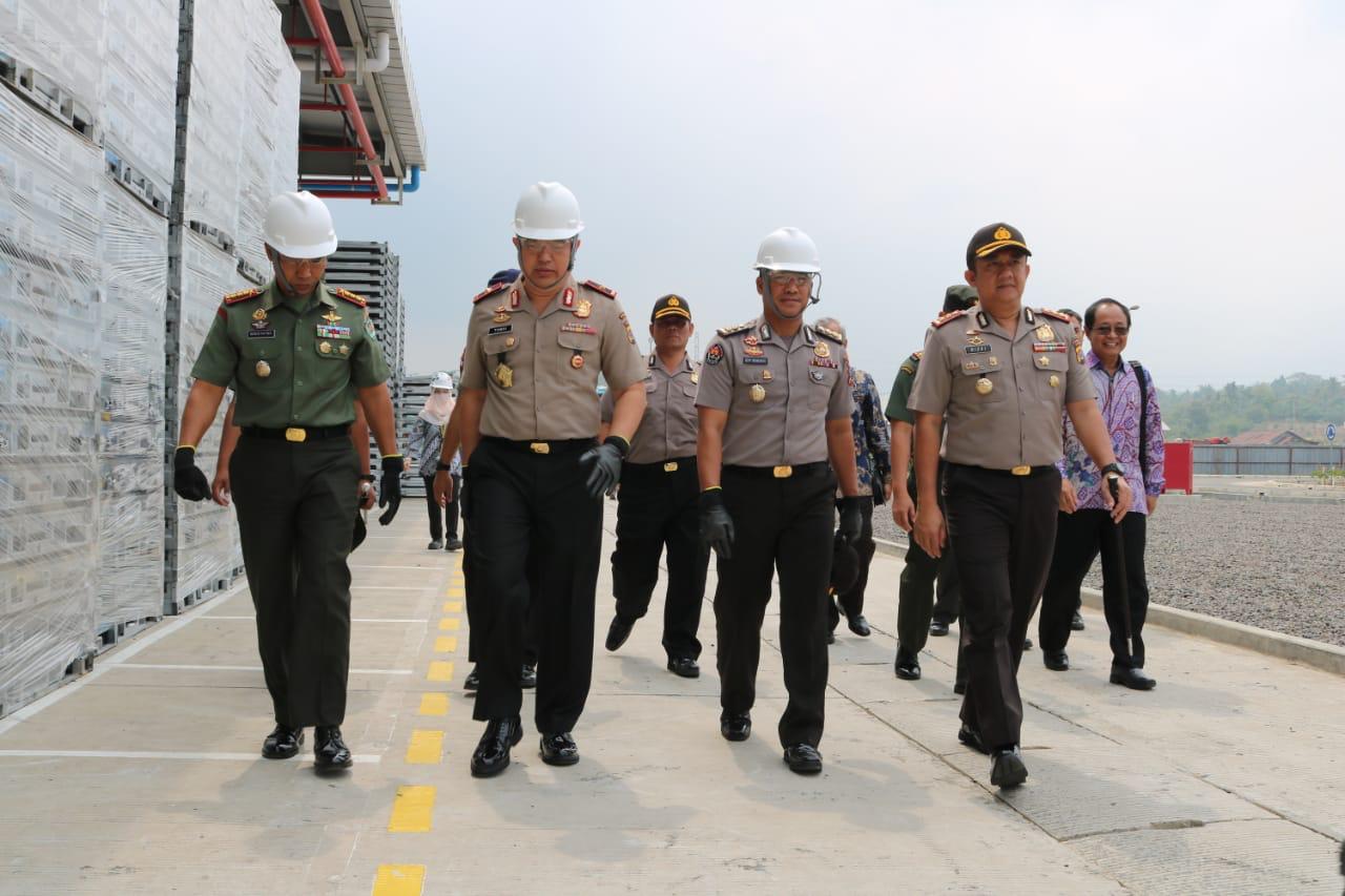 Kapolda Banten Dampingi Menteri Perindustrian Hadiri Peresmian PT. Synthetic Ruber Indonesia (PT. SRI)