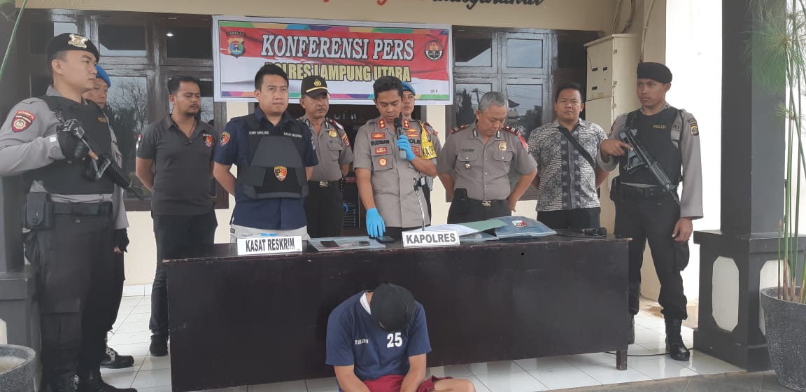 Satreskrim Polres Lampura Tangkap Satu Pelaku ‘Gorok’ Leher Febri Hartina, Pelaku lainnya Masih dalam Pengejaran