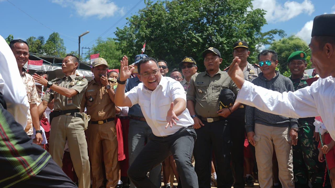 Bupati Muba Jago Kuntau, Aksi Saat Ditantang Silat Warga Sungai Keruh
