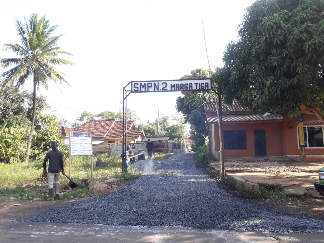 Desa Negeri Jemanten Terus Tingkatkan Bidang Infrastruktur.
