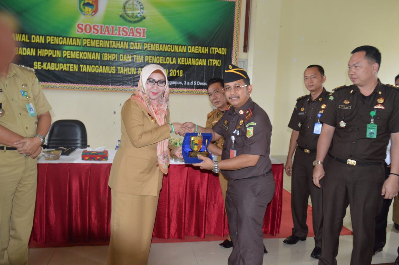 Hj Dewi Handajani Minta Dana Desa Rp330 Miliar di 229 Desa Se Tanggamus Digunakan Secara Benar