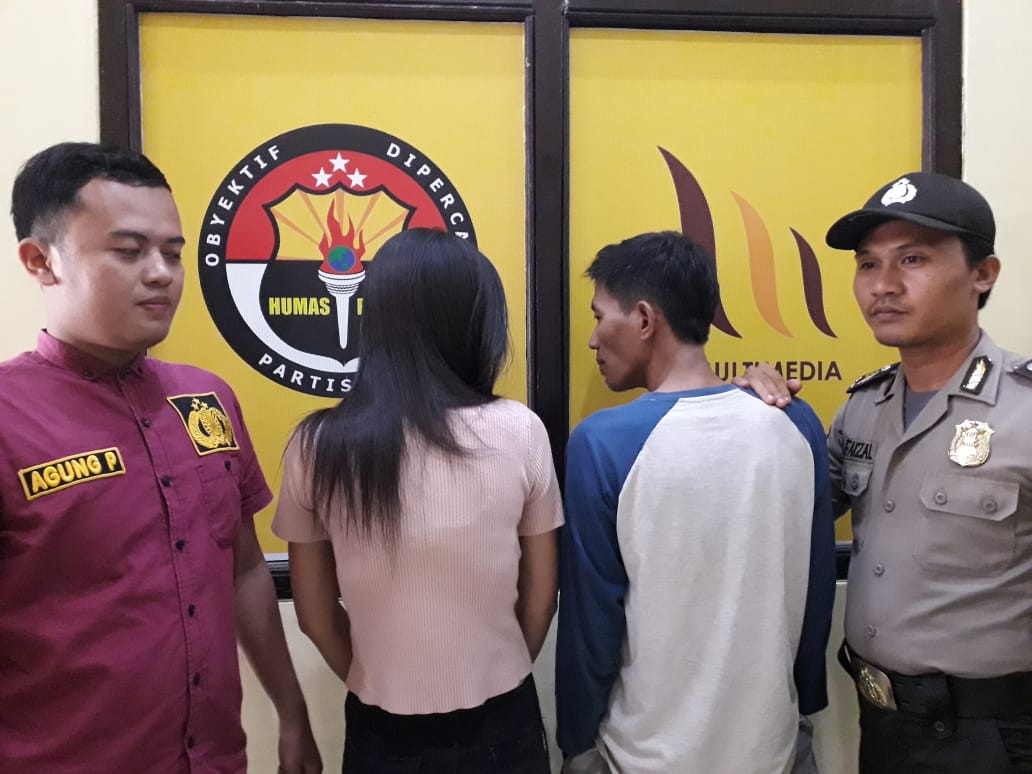 Sejoli Asik “Nyabu” Di Pringsewu Ditangkap Polisi