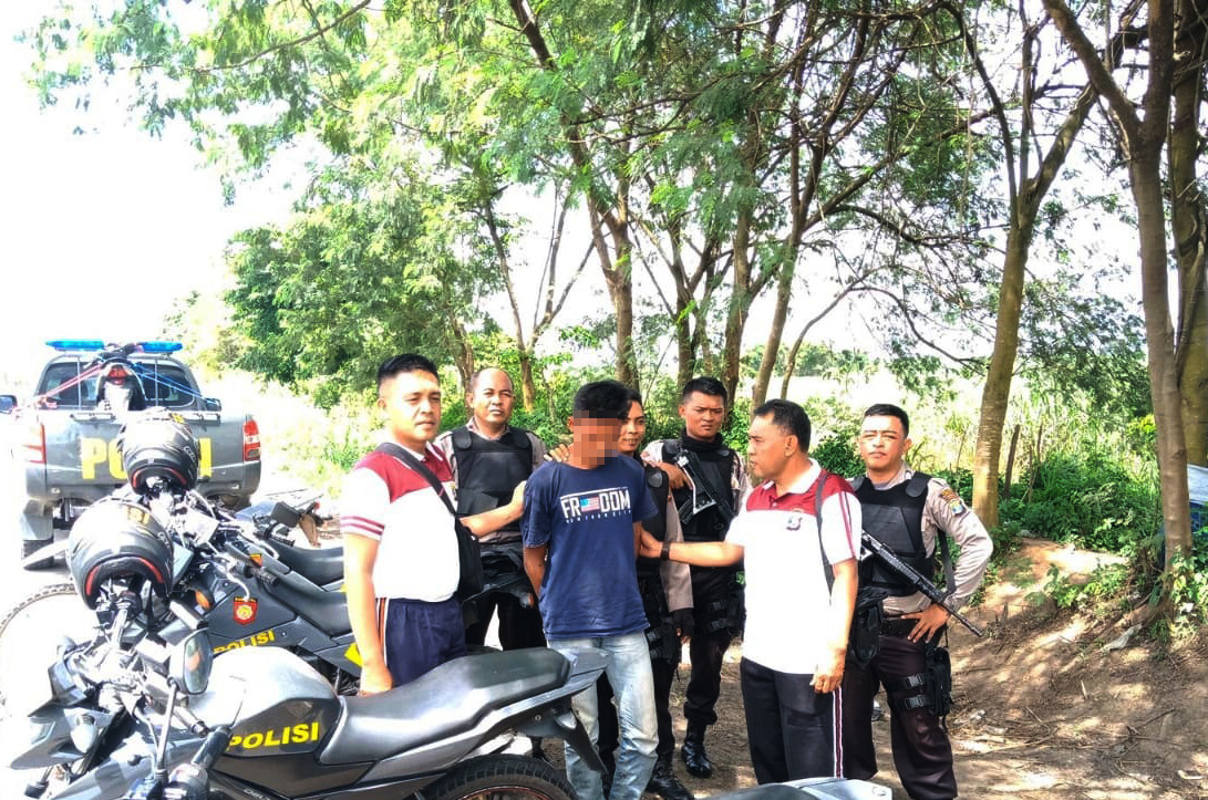 Tim Gagak Hitam Polres Tuba Tangkap Petani Nyambi Curanmor