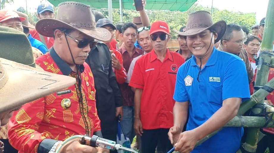 Bupati Loekman Launching Program Kampung Ternak di Kecamatan Seputih Banyak