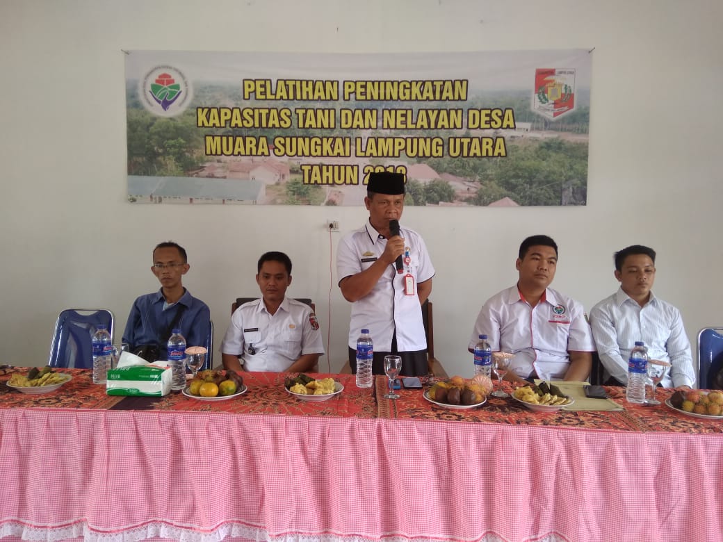 Muara Sungkai Gelar Bimtek Peningkatan Kapasitas Petani dan Nelayan