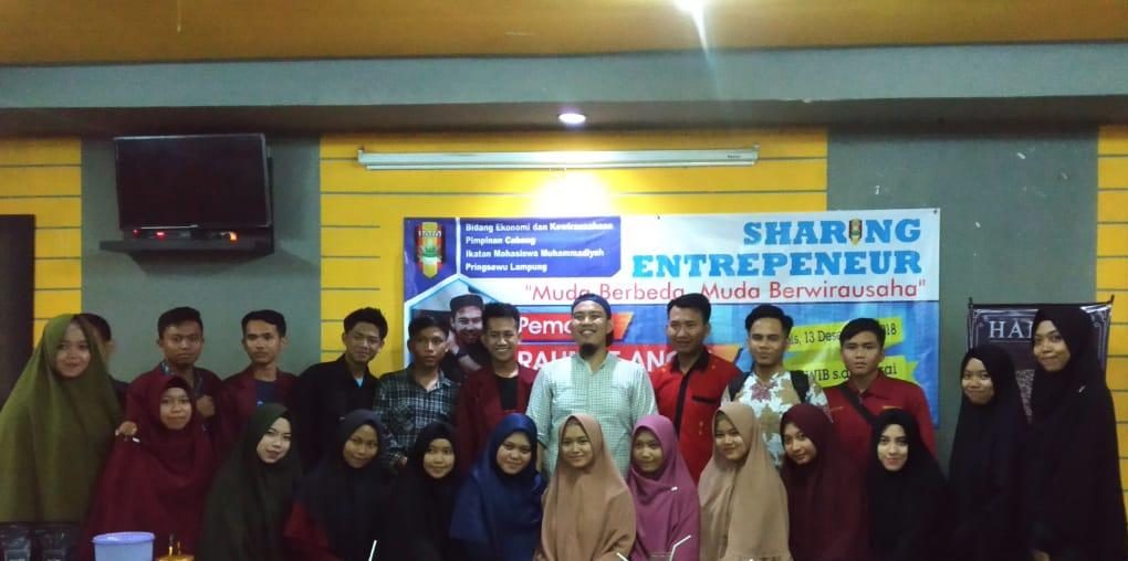 PC IMM Pringsewu Gelar Sharing Entrepreneur