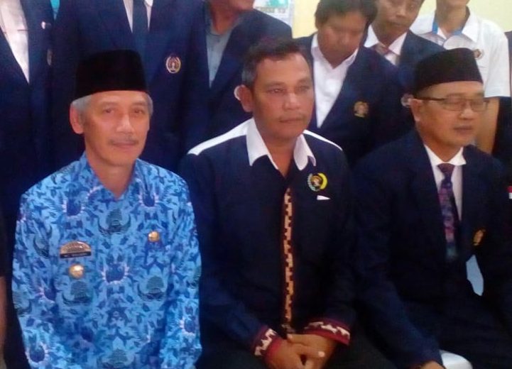 Bupati Pringsewu Janji Pasilitasi Gedung PWI Pringsewu