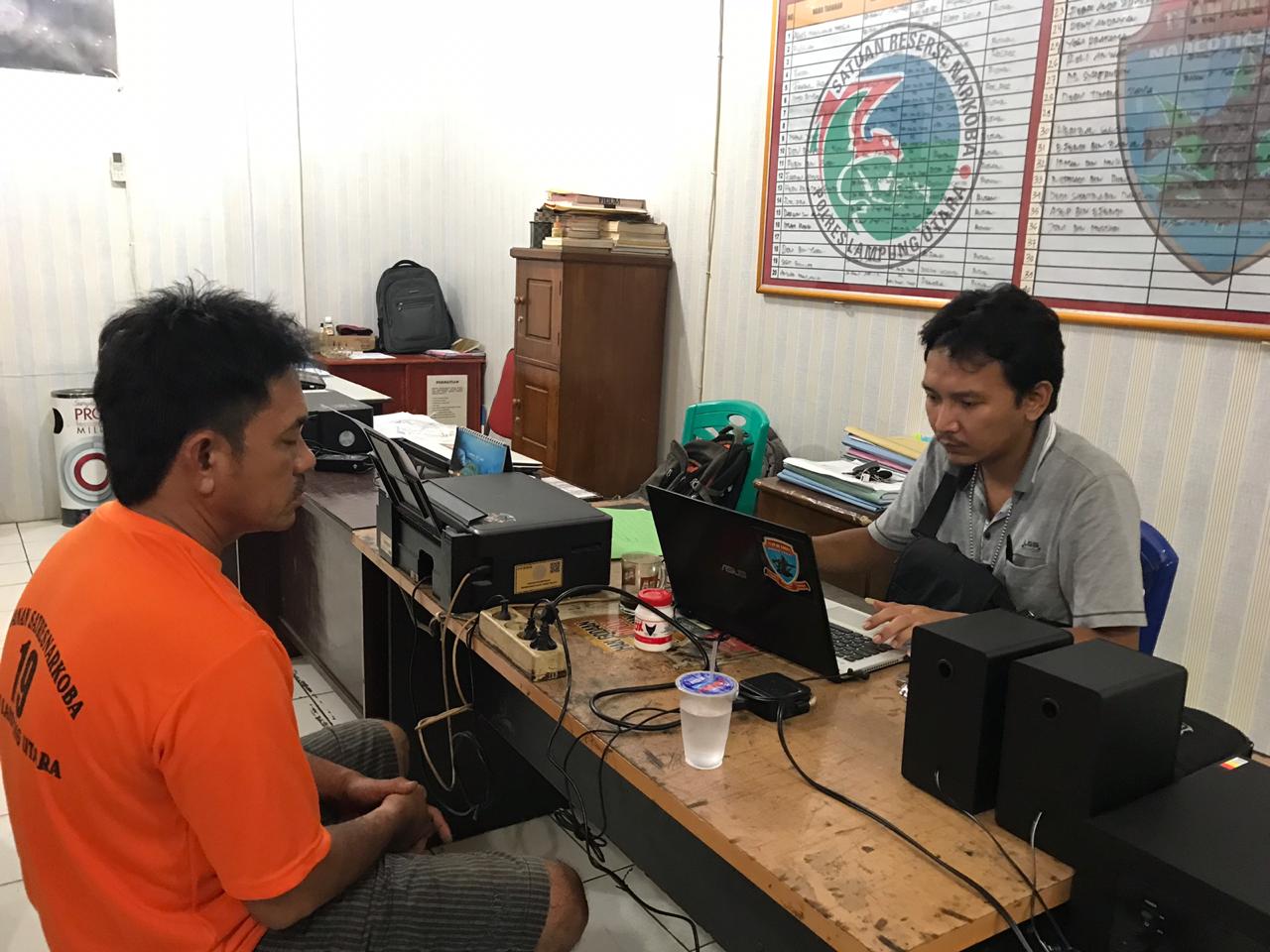 Sindikat Narkoba Jaringan Romzi Disikat Satresnarkoba Polres Lampura